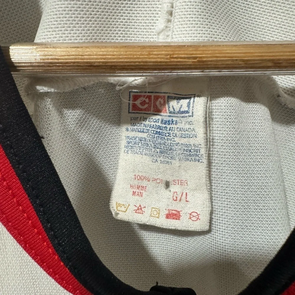Vtg CCM Maska Ottawa Senators NHL Hockey Jersey - Picture 6 of 9